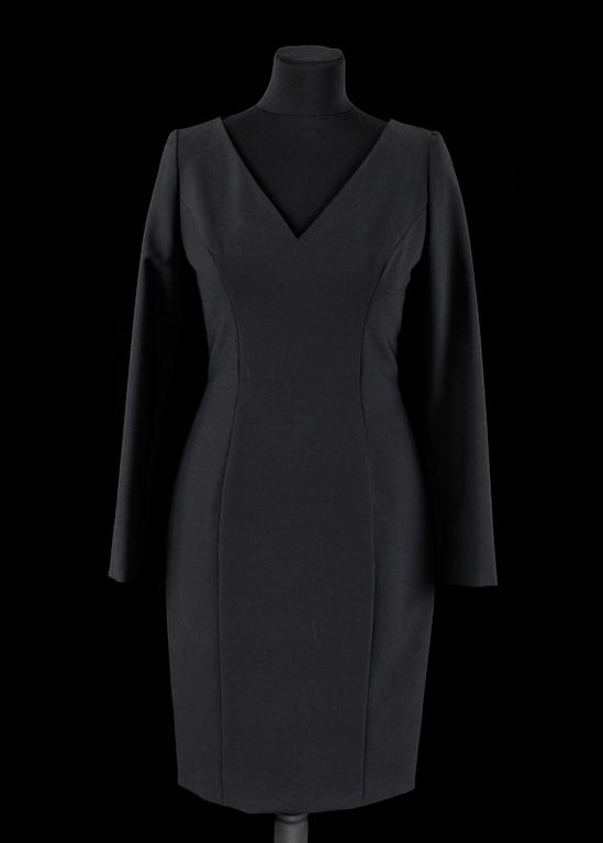 An early 1990s black dress by John Galliano.