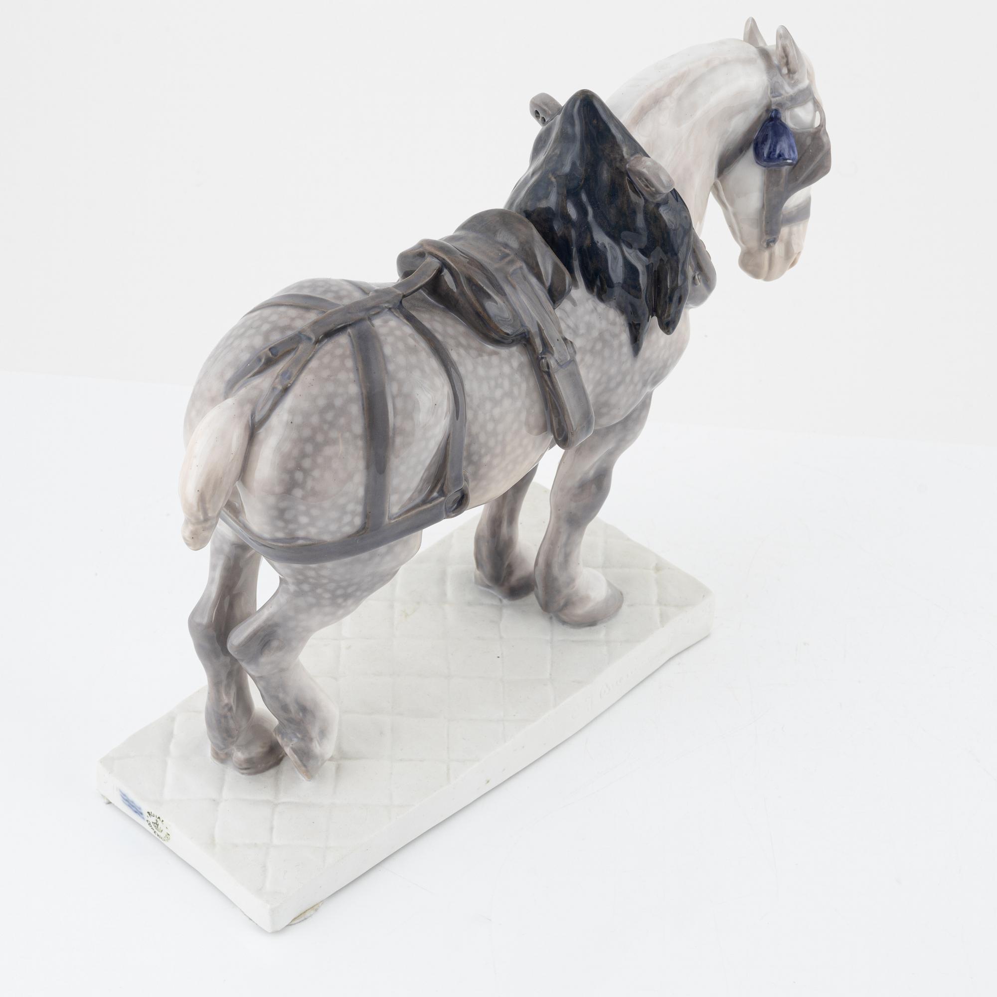 Carl Johan Bonnesen, a porcelain rigurine, Royal Copenhagen, Denmark, early 20th century.