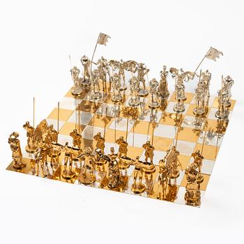 Bo Åke Adamsson, chess set, Skultuna Bruk.