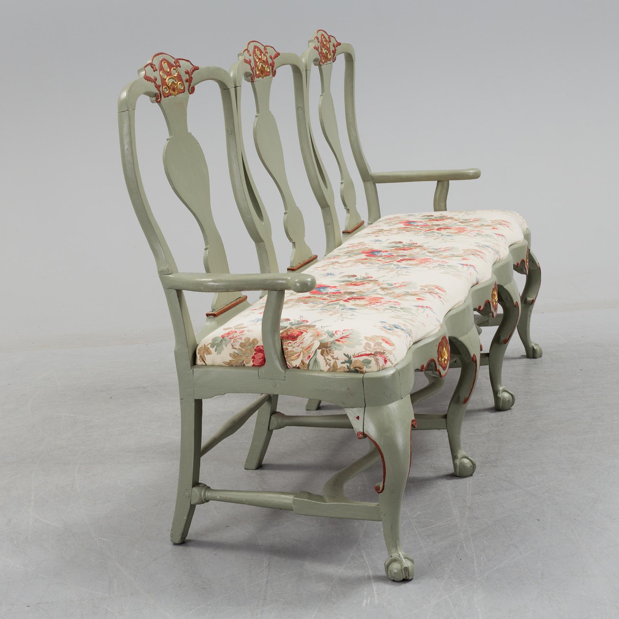 SOFFA, rokoko, 1700-tal.