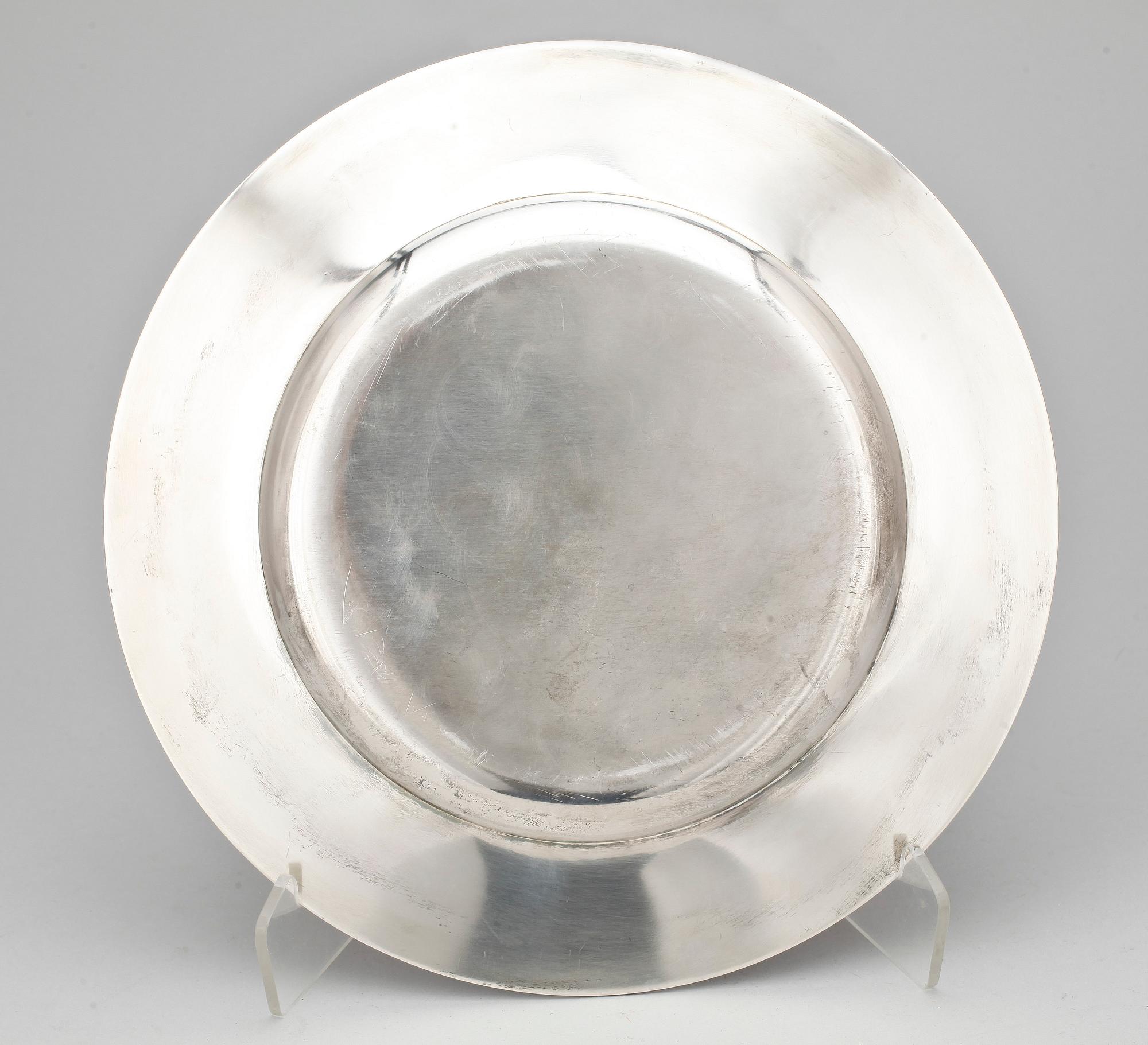 FAT, silver, Edlunds Silvervarufabrik Ab, Stockholm, 1940. vikt ca 390 gram.