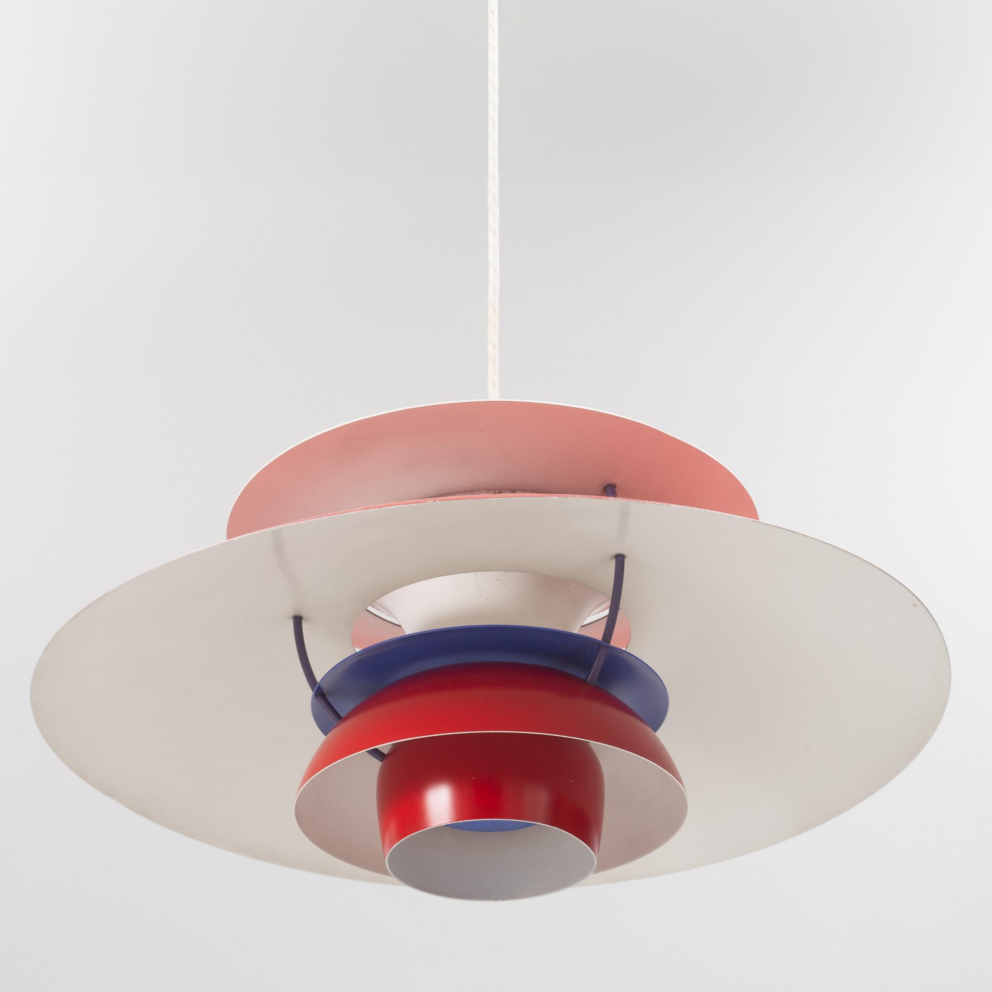 Poul Henningsen, a 'PH-5' ceiling lamp, Denmark.