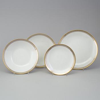 MATSERVIS, 56 delar, porslin, "Exclusiv", Rörstrand, 1950/60-tal.