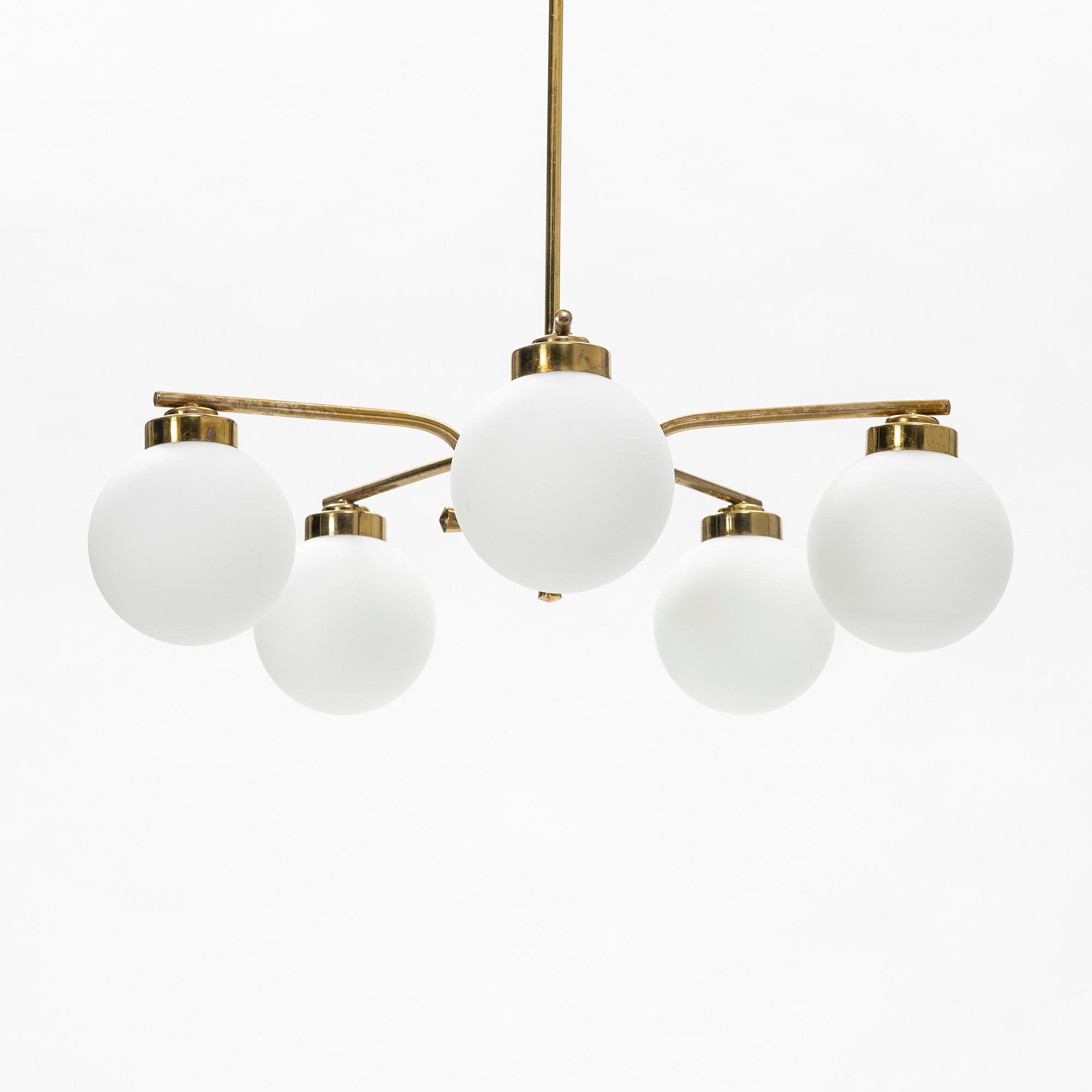 Taklampa 1900-talets andra hälft.