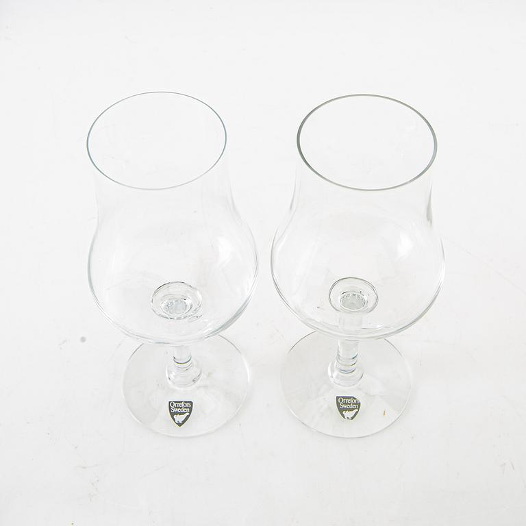 Gunnar Cyrén, Wine Tasting Glasses "Elixir" 24 pcs, glass, Orrefors.