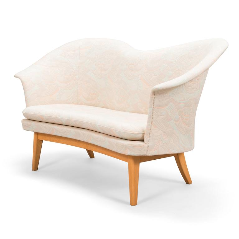Olof Ottelin, soffa "Duetto" Kervo Snickerifabrik, Stockmann, 1900-talets mitt.