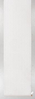 A runner, Machine made, "Chenille family bloom", Kasthall Design Studio, ca ca 780 x 90 (according to lable) cm.