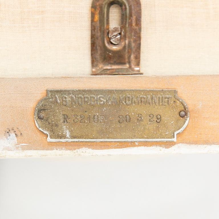 Stolar, ett par, "Idun", Nordiska Kompaniet, 1927.