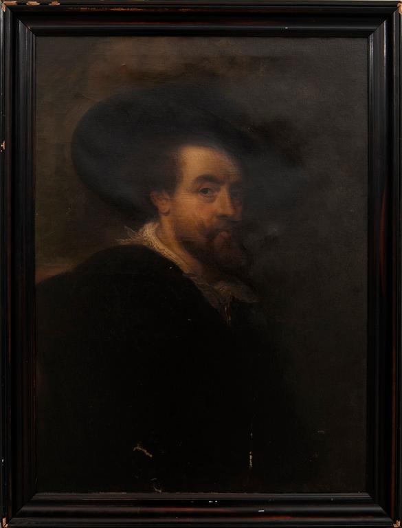 Peter Paul Rubens, copy after "Self-Portrait".