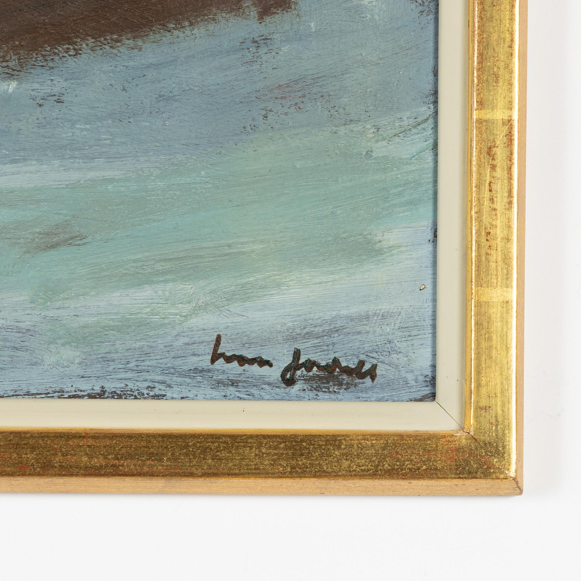 Ivan Jordell, Stilleben med fiskar.