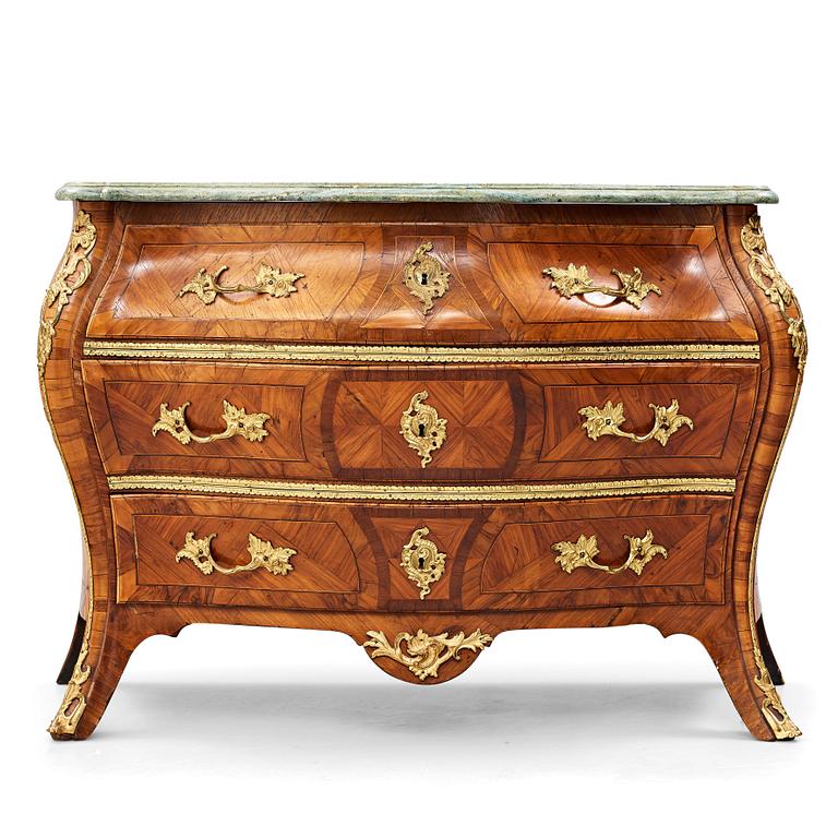 A Swedish Rococo 18th century commode.