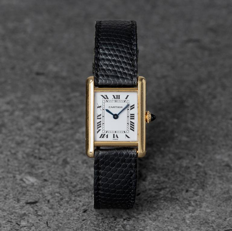 Cartier, Tank, "Paris Dial", ca 1979.
