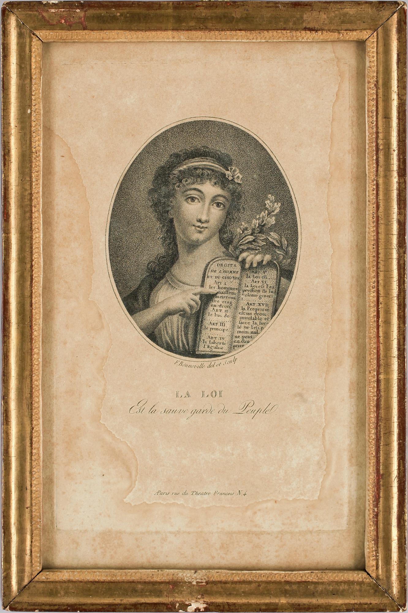 PARTI KOPPARSTICK OCH GRAFISKA BLAD, 7 st, 1700-1800-tal.