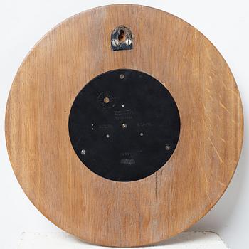 A wall clock, marked Zenith, Swiss made, 18 jours. 18771.