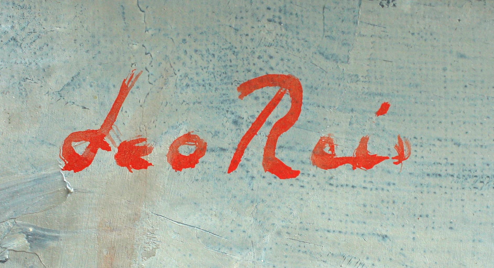 LEO REIS, olja på duk, sign.