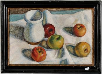 HENRI ERNST (HANS) PFEIFFR, Olja på pannå, signerad.