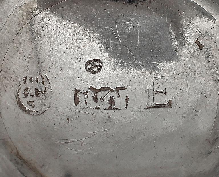 TUMLARE, 2st, silver, Kristianstad, 1759 resp 1764.