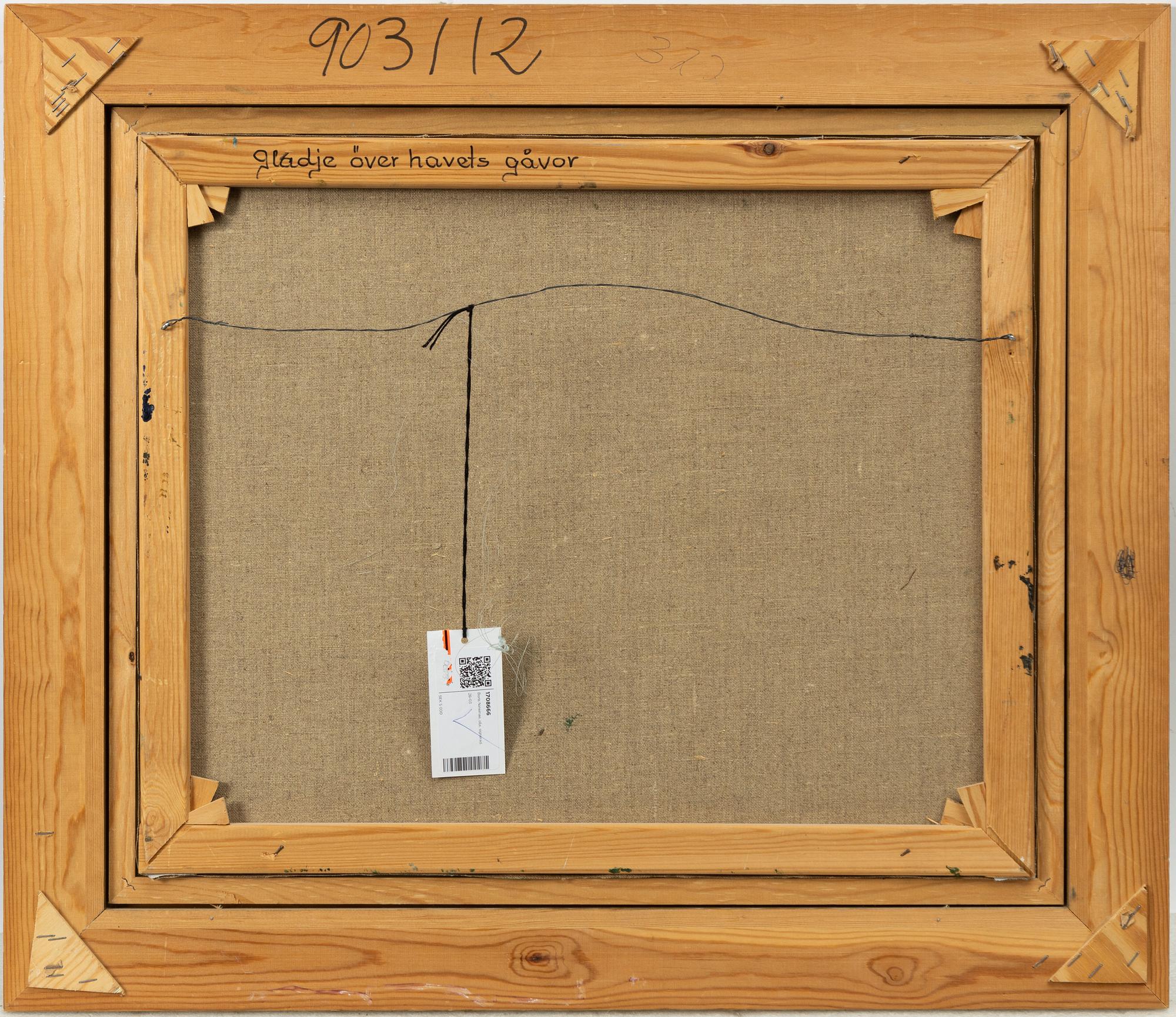 Boris Ninemae, Joy over the gifts of the sea.