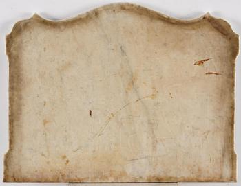 Byrå, Mathias Ortmanns (ca.1692–1757) art. Danmark, 1700-talets mitt. Rokoko.