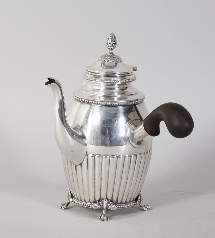 KAFFEKANNA, silver, GAB, 1917.
