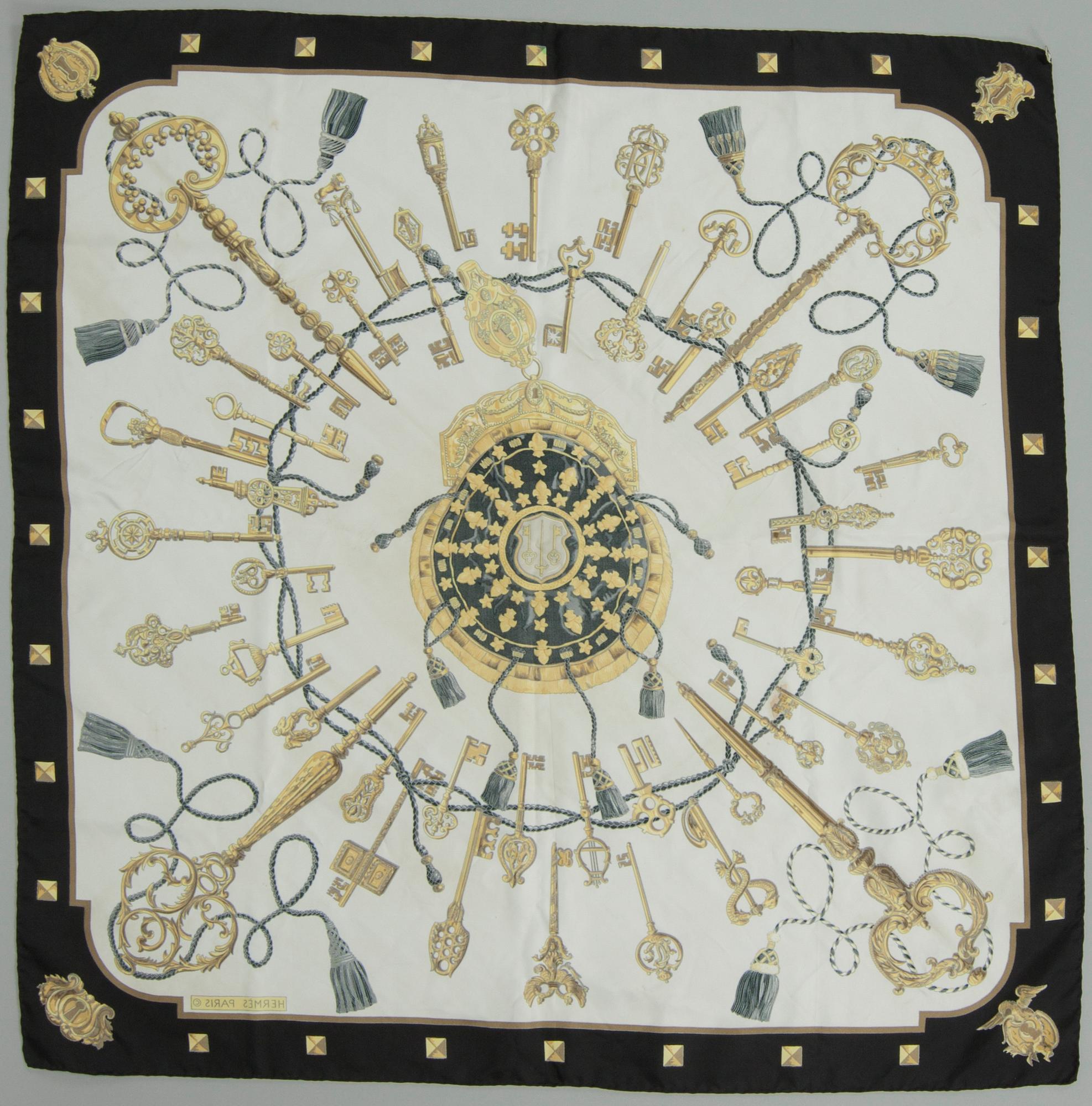SCARF, "Les Cles", Hermès.