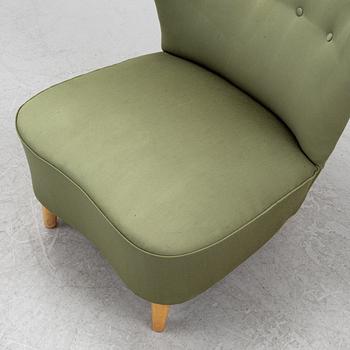 A Swedish Modern lounge chair, 1940's.