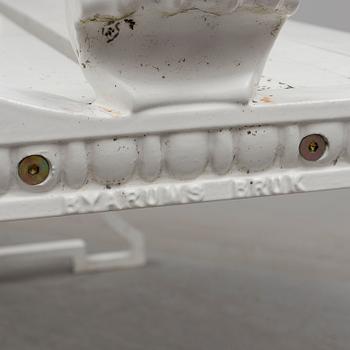 TRÄDGÅRDSSOFFA, "Sneckan", Folke Bensow, Byarums Bruk, sent 1900-tal.