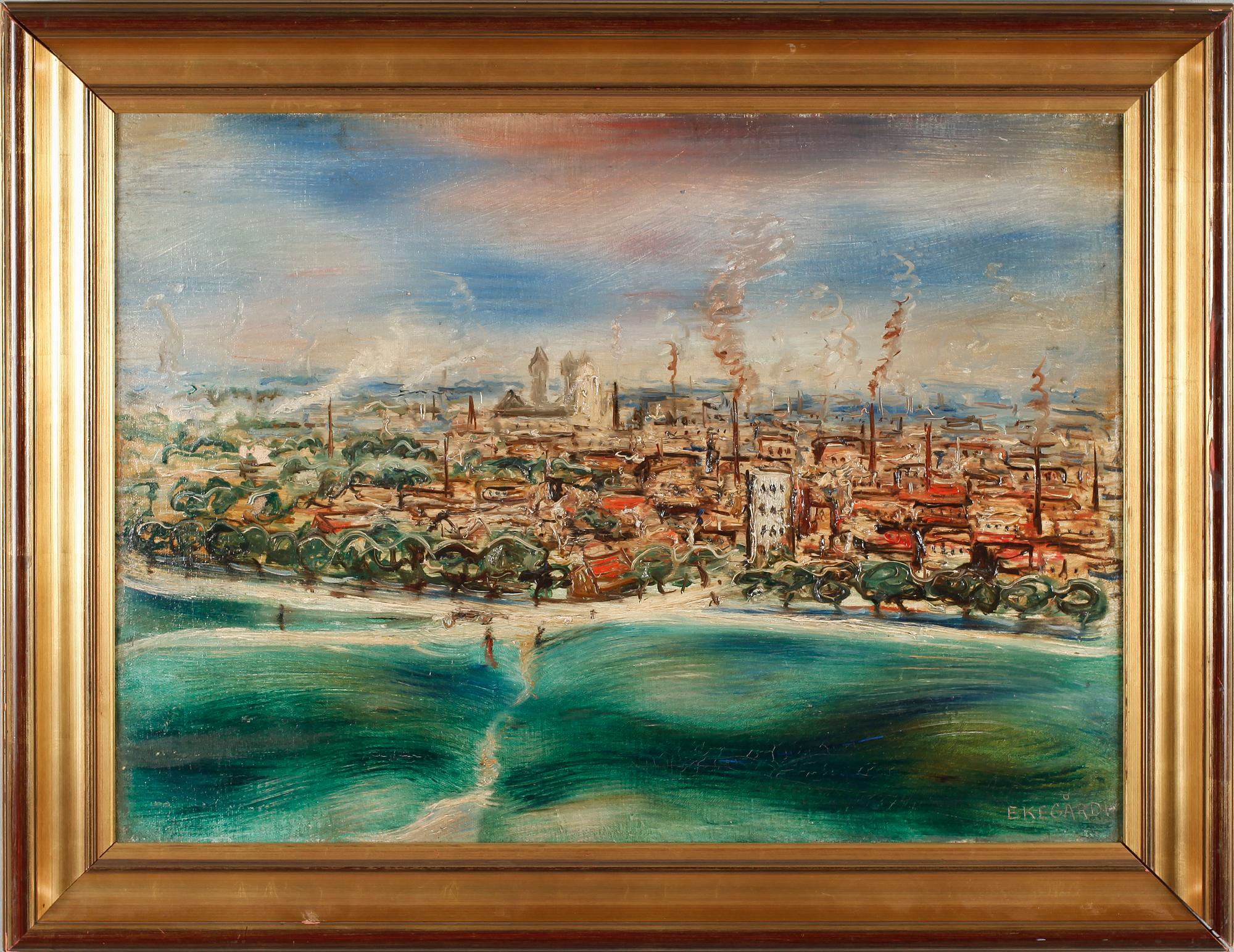 HANS EKEGÅRDH, olja på duk, signerad.