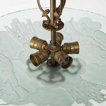 Plafondlampa, Sverige, 1920/30-tal.
