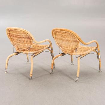 Mats Theselius, fåtöljer, ett par, "Nätön", IKEA PS. 2000-tal.