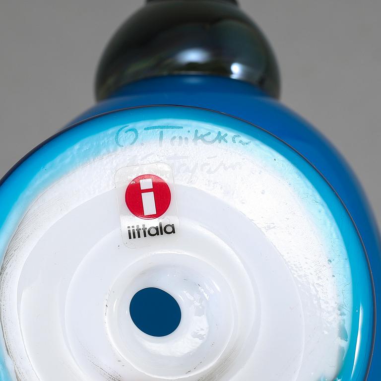 OIVA TOIKKA, glasfågel, Turkey Fowl (Turkinkana) signerad O. Toikka Nuutajärvi, 2005.