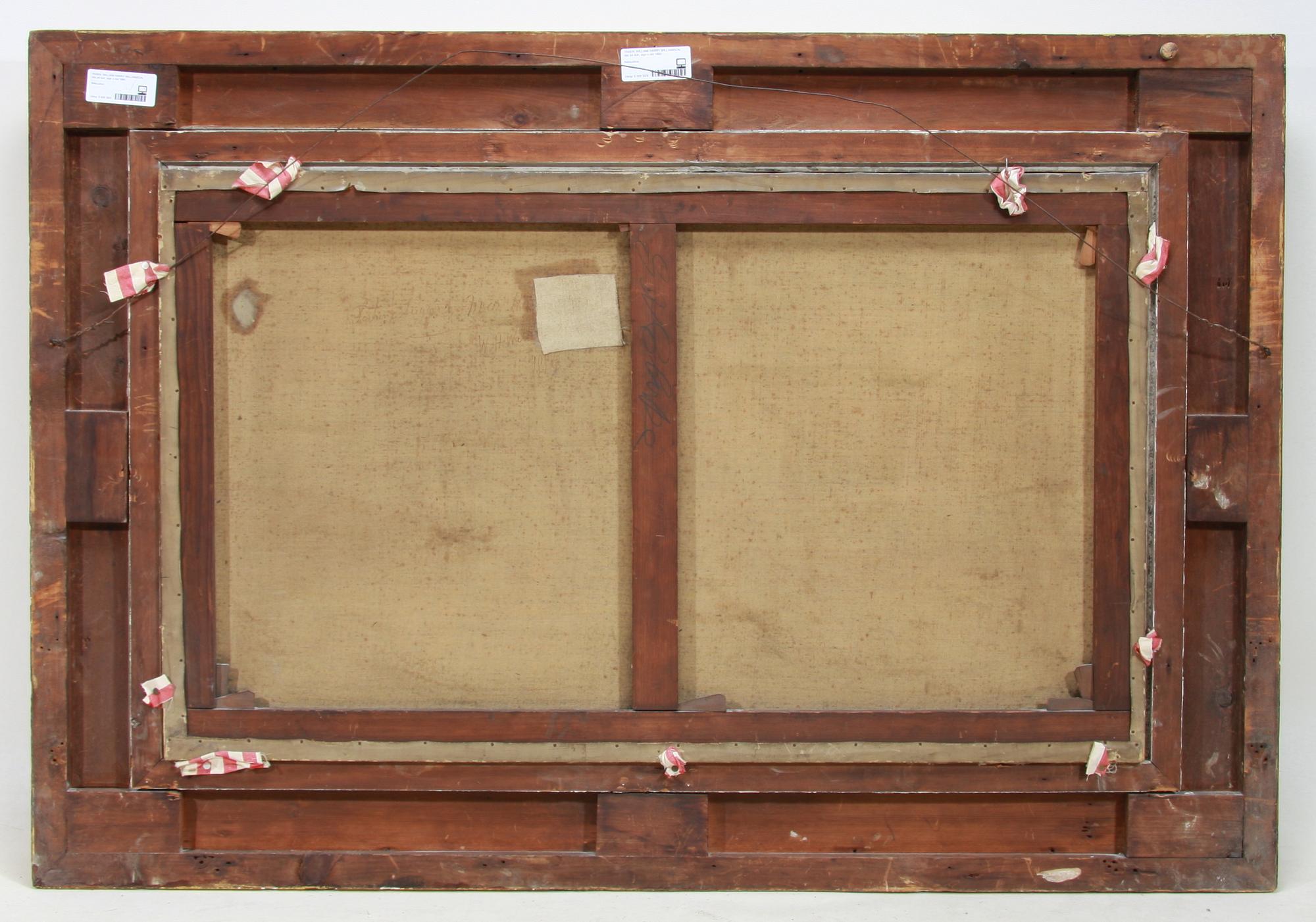 WILLIAM HARRY WILLIAMSON, olja på duk, sign o dat 1880.