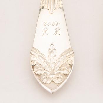 Bestick 27 dlr samt 30 dlr NS mestadels CG Hallberg 1900-talets början.