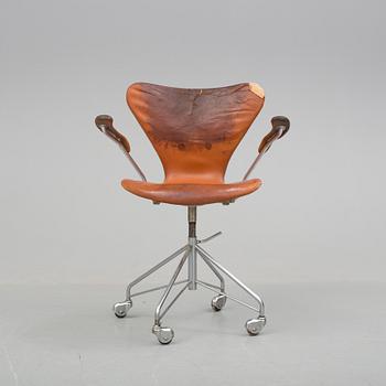 KONTORSSTOL, "Sjuan", Arne Jacobsen, Fritz Hansen, 1966.