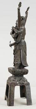SKULPTUR, brons. Japan, 1800-tal.