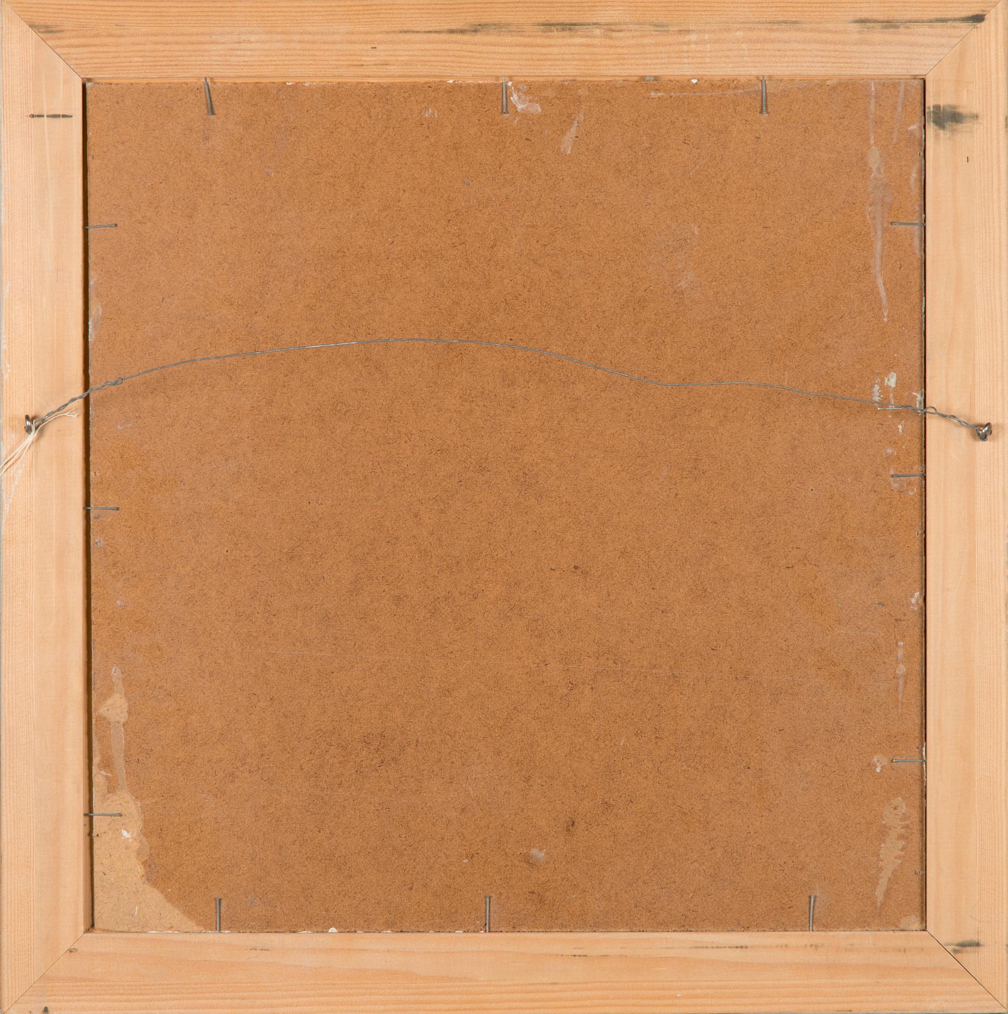 Olavi Martikainen, olja på pannå, signerad och daterad-70.