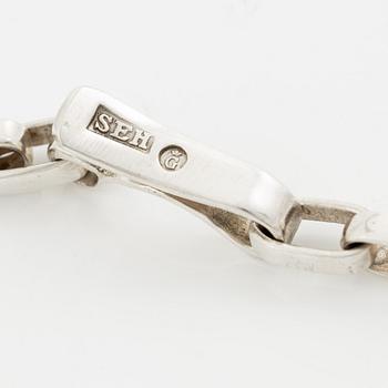 Sven-Erik Högberg, necklace, sterling silver, Gothenburg 1984.