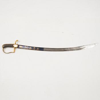 A British officer's sword from around year 1800.