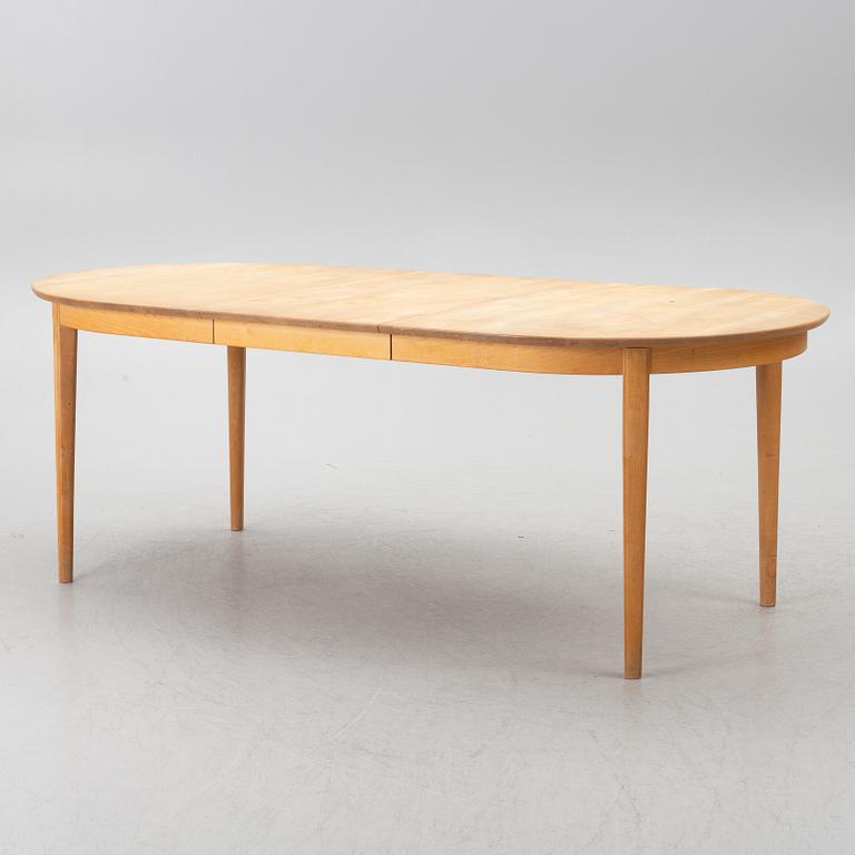 Nils-Göran Gustafsson, 6 stolar, "Öland", samt matbord, Carl Malmsten, Stolab, 2000-tal.