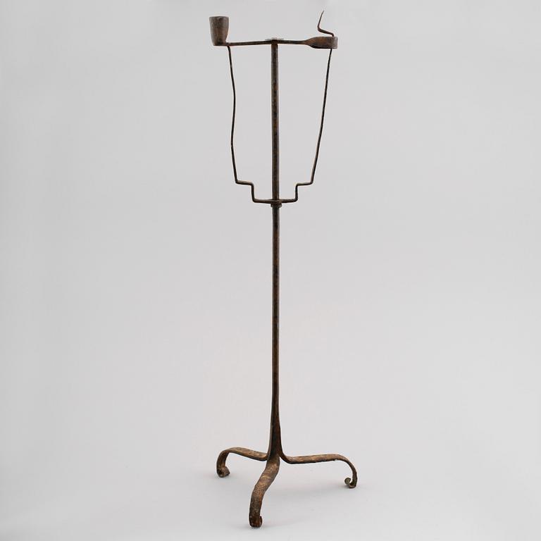 LJUSSTAKE, smide, 1700-tal.