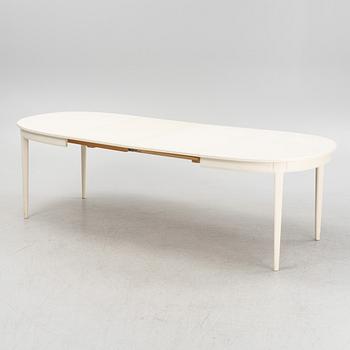 Carl Malmsten, a 'Herrgården' dining table and six chairs, Bodafors.