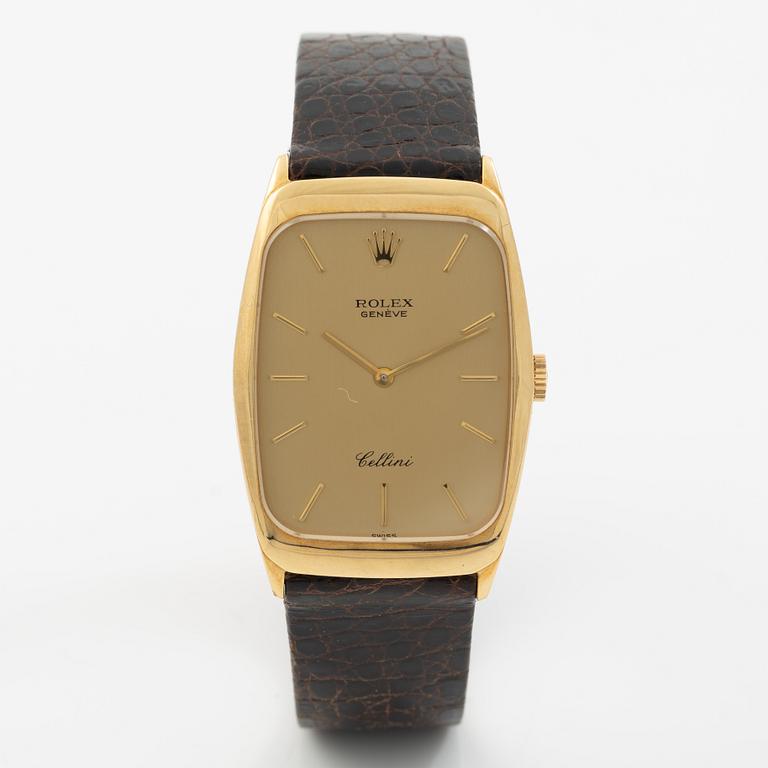 Rolex, Cellini, wristwatch, 26.5 x 35.5 mm.