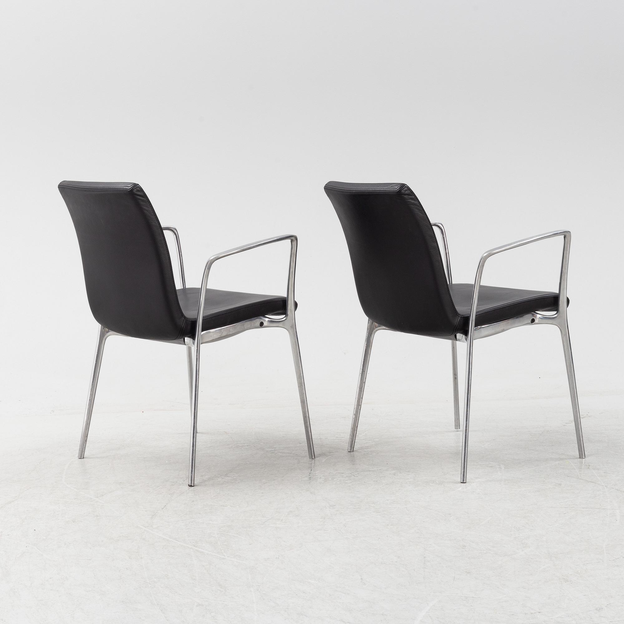 A set of five 'Gorka' armchairs by Jorge Pensi for Akaba.