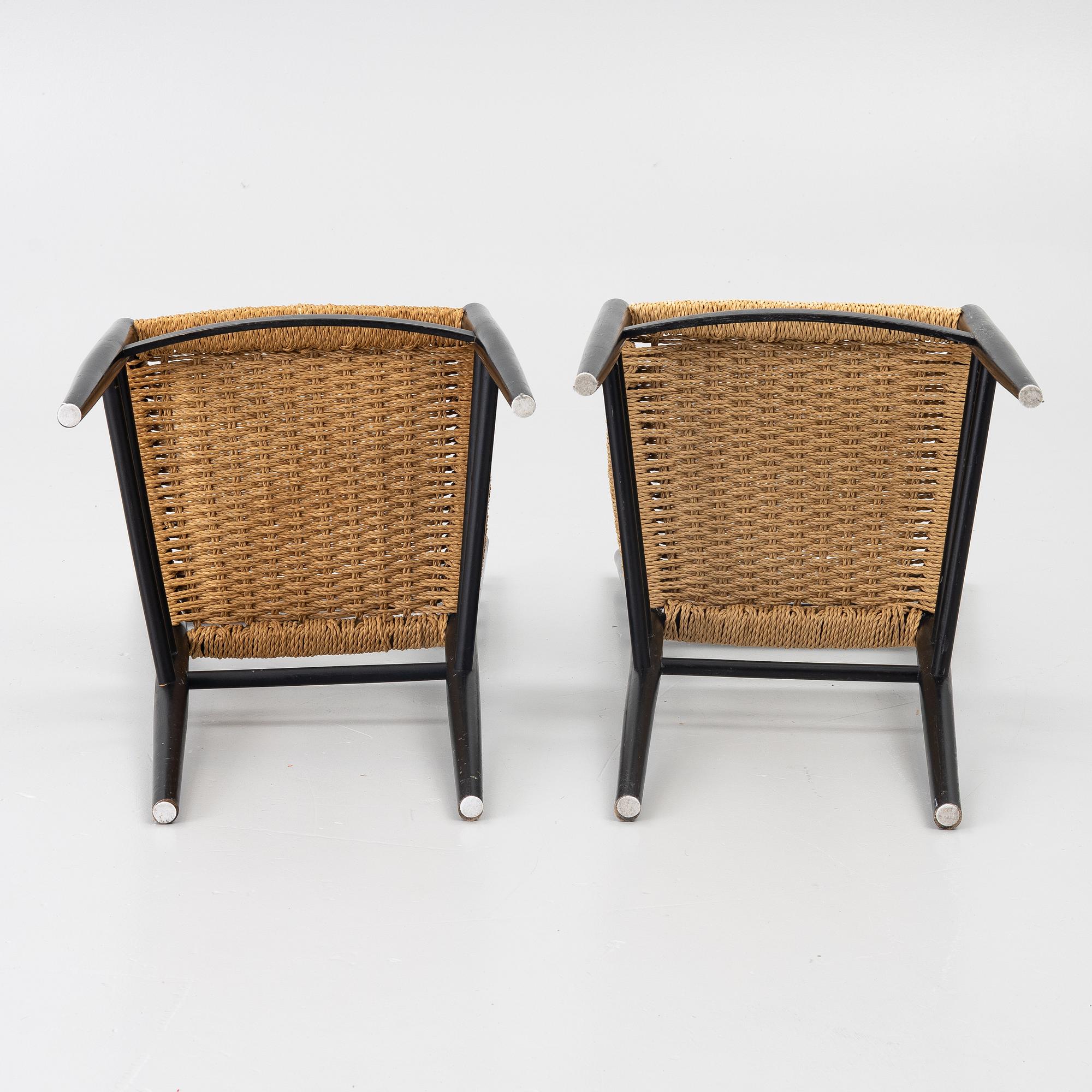 5 chairs, 'Bologna', IKEA.
