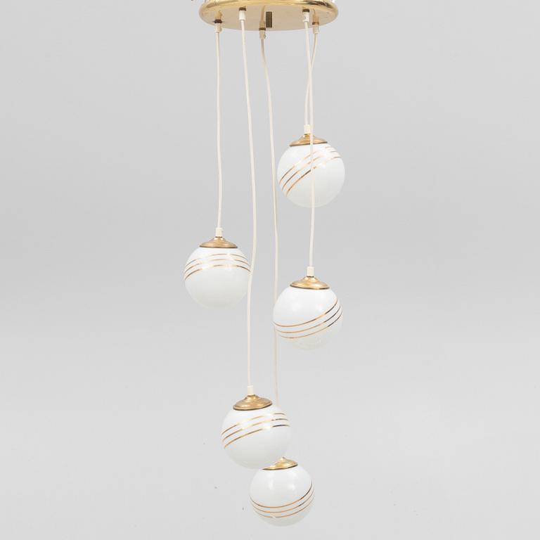 A ceiling lamp, second half of the 20th Century.