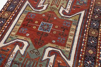 Matta, antik Sewan Kazak, södra Kaukasus, ca 295 x 180 cm.