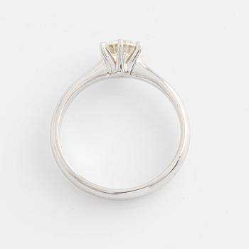 Ring med briljantslipad diamant 0,71 ct.