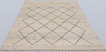 A Moroccan carpet, 235 x 158 cm.