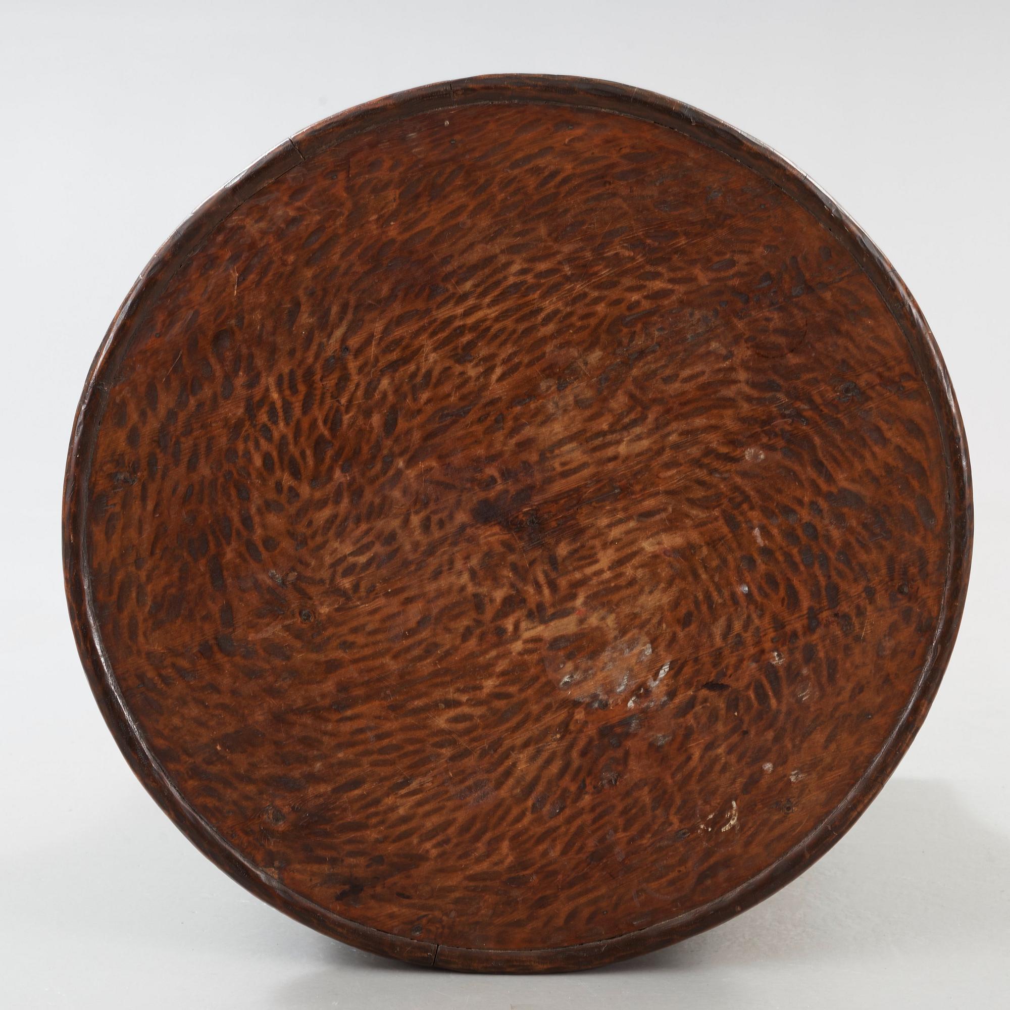 GUSTAV FJAESTAD, bord, tillverkat av Adolf Swanson, Arvika 1908, jugend.