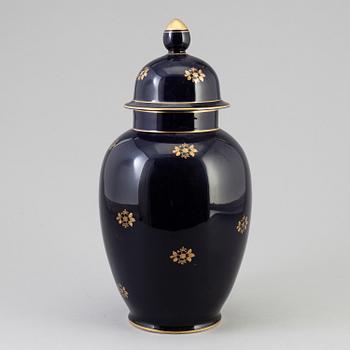 a vase by Graf Von Henneberg Porzellan Jlmenau 1777, Germany, first half of the 20th century.